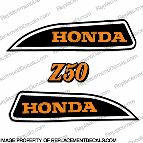 Honda z50 minitrail decals #6