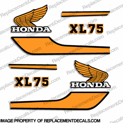 Honda motorcycle replacement decals #5