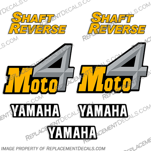 Yamaha Moto 4 ATV 4-Wheeler Decals atv, decals, yamaha, four, three, wheeler, atc, 1984, 1985, 1986, stickers, offroad, off, road, motor, bike, motorbike, dirtbike, dirt, tri-moto, moto, atc, ymf, 200, moto-4, 4,wheeler