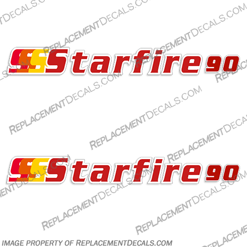 Skeeter Starfire 90 Decals (Set of 2) star fire, star, fire, 90, Skeeter, Decal, Decals