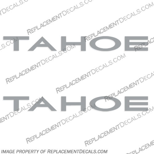 Tahoe Boat Decals (Style 2) Set of 2 - Any Color! Tahoe, Boat, Decal, Decals, Style, Style 2, 2, Set of 2, Any, Color, Any Color