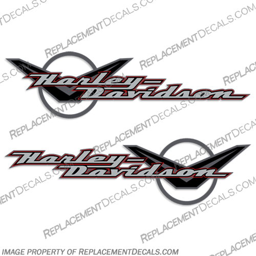 Harley-Davidson Road King Decals (Set of 2) - 2006