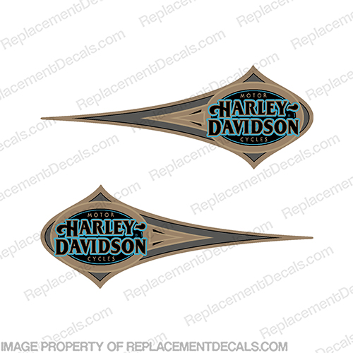 harley davidson tank emblems by year
