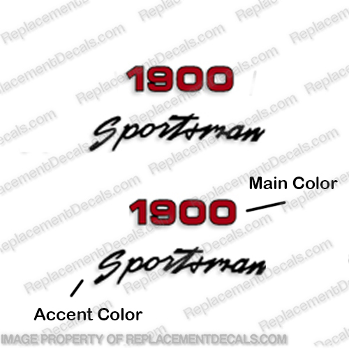 Key West Sportsman 1900 Boat Console Decals  INCR10Aug2021
