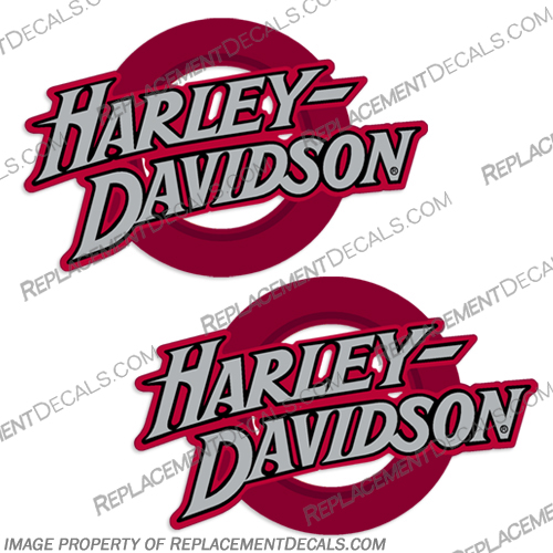 Harley Wide Glide Gold FXDWG Emblems - Red/Silver Harley, Davidson, harley davidson, wide, glide, 14308-93, 14309-93, 1994, 1995, 1996, 1997, 1998, 1999, 2000, 1996, 96, 2006, 2005, 2004, 2003, 2002, 2001, 2000, 1999, 1998, 1997, 1996, 1995, 1994, Red, Silver
