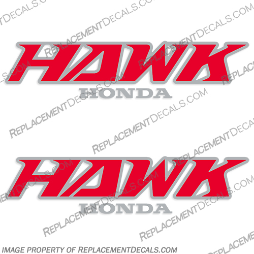 Honda Hawk GT650 Motorcycle Decals (Set of 2) honda, hondamatic, matic, hawk, cb400a, cb, 400, a, A, 1978, 78, motorcycle, decals, set, of ,2, sticker, logos, gt650