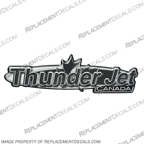 Thunder Jet Canada Boat Decal ThunerJet, Thunder, Jet, Canada, Boat, Decal, Decals