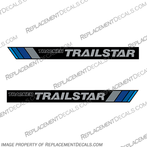 Tracker Trailstar Trailer Decals Tracker, Trailstar, boat, trailer, decals, stickers, logo, set, of, 2, full, package, decal, 