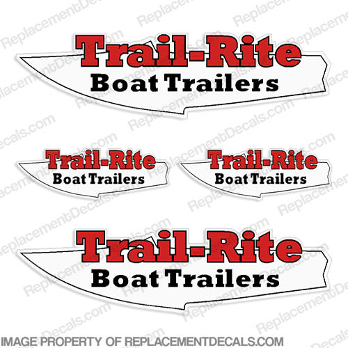 Trail-Rite Boat Trailer Decal Package