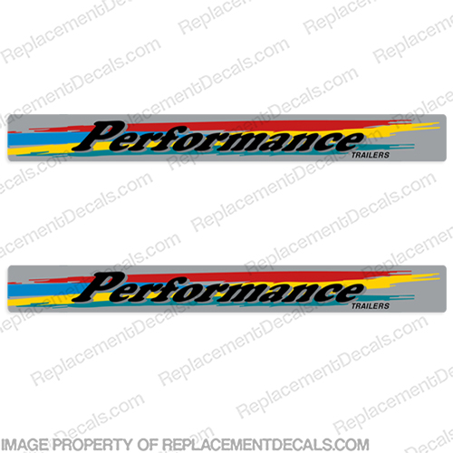 Performance Boat Trailer Decals (Set of 2)