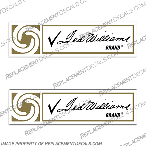 Ted Williams Boat Trailer Decals Ted, Williams, Ted Williams, Boat, Trailer, Decal, Decals